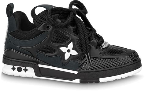 louis vuitton skate sneakers black.